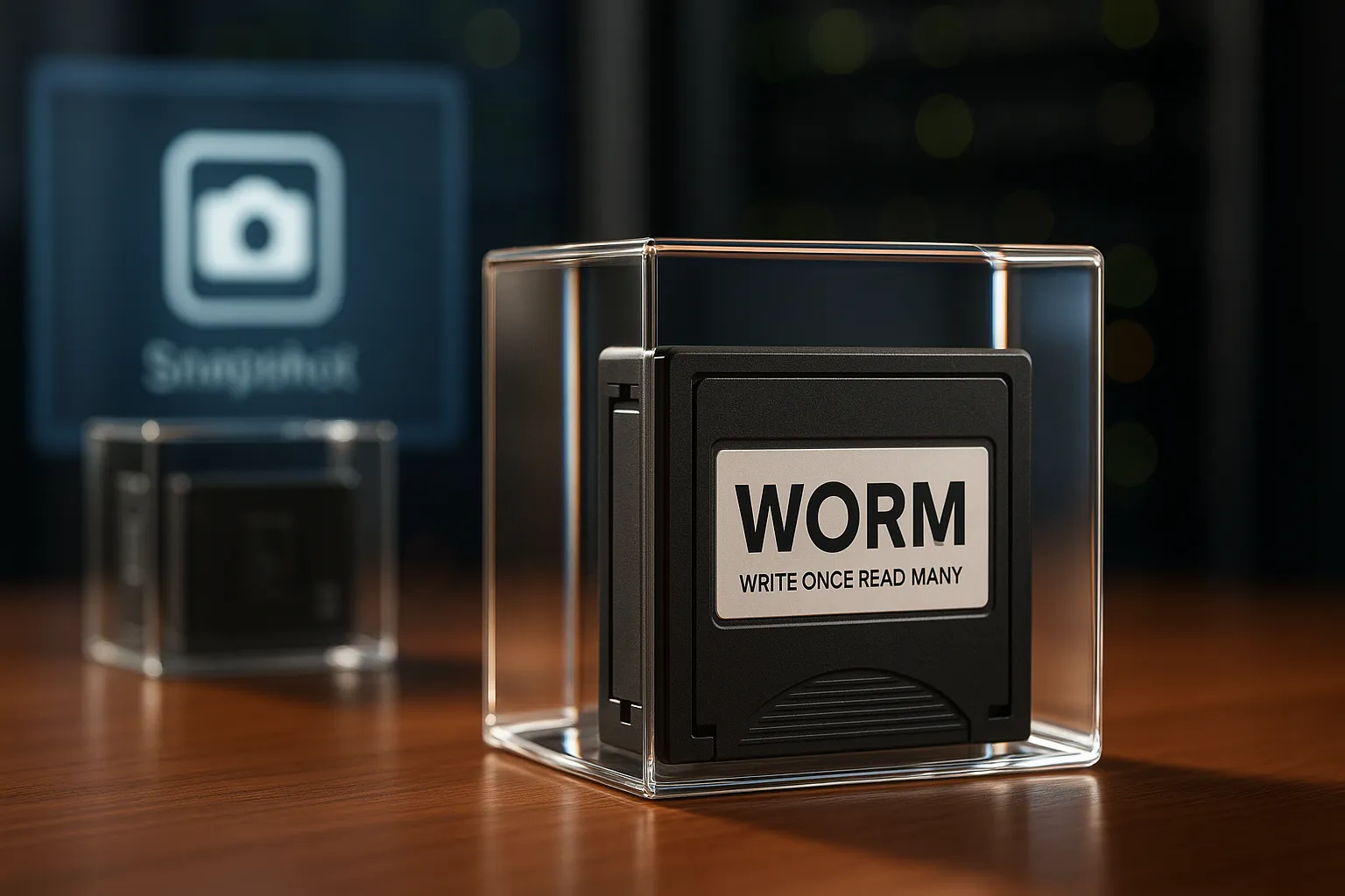 Tecnologia WORM para backup imutável